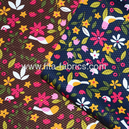 pique fabric for breathable cushion fabric