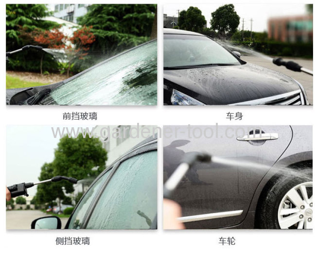 8.0L Protable Car Washer With Air Pressure Sprayer and Brush