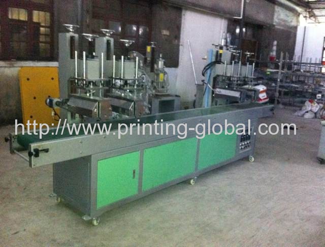 Heat transfer printing machine for sheet
