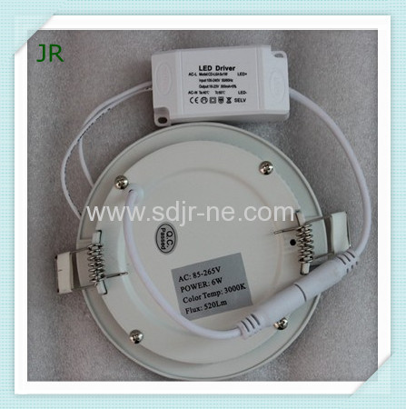 105mm 4w led round panel light AC85-265Vac