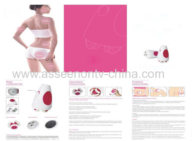 BODY SLIMMER ANTI-CELLULITE CONTROL SYSTEM