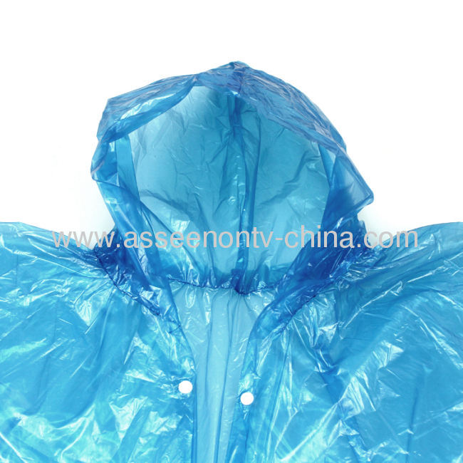 Disposable Emergency Raincoat Camping Hood Poncho Camping Travel Hiking Tour