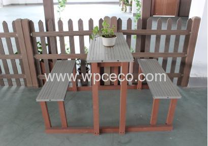 Hotsales!! WPC Garden table and bench seat