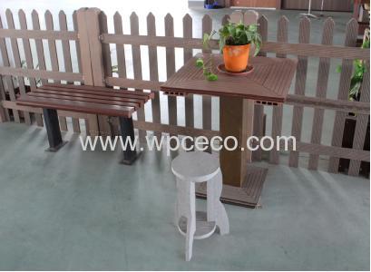 Hotsales!! WPC Garden table and bench seat