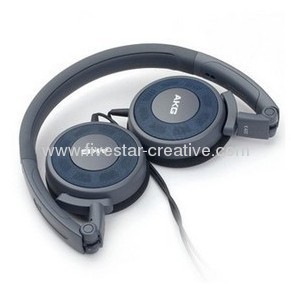 AKG K420 Foldable Mini Headphones Blue