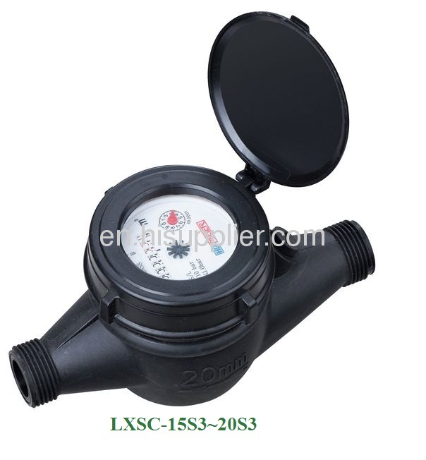 Multi-jet dry type Vane Wheel water meter