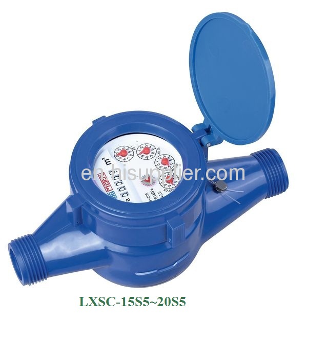 Multi-jet dry type Vane Wheel water meter