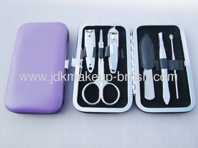 High quality 6pcs Manicure set / Beauty set in PU case