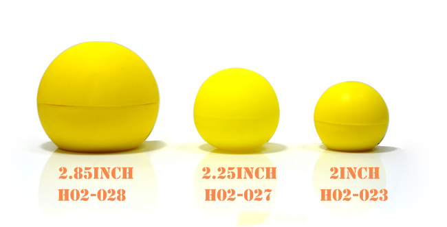 FDA 3inch Silicone Ice ball mold in Yellow