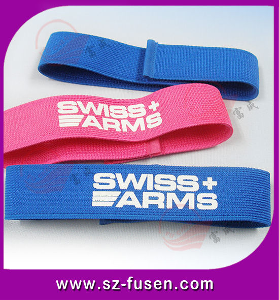Customised OEM 100 Nylon Elastic Velcro Band Velcro Loop Tape Used In Protecting Wrist