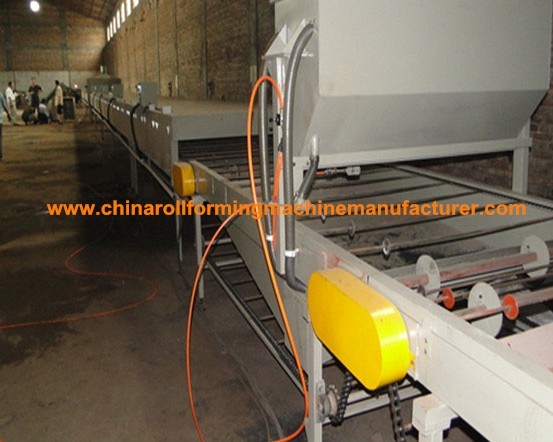 Color Stone Coated Steel Roofing Making Machine