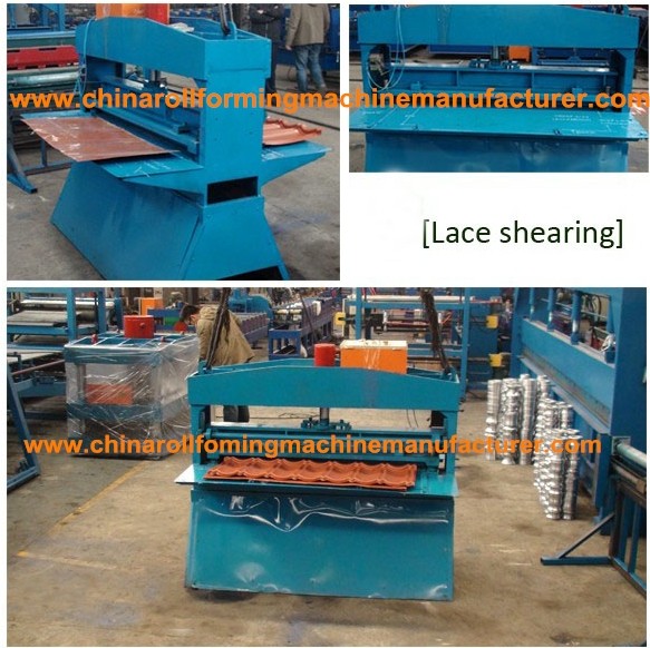 Color Stone Coated Steel Roofing Making Machine