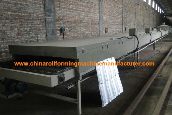 Color Stone Coated Steel Roofing Making Machine