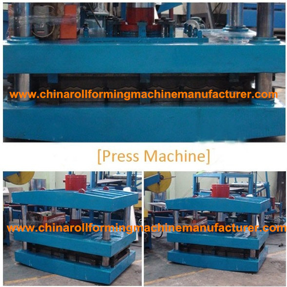 Color Stone Coated Steel Roofing Making Machine