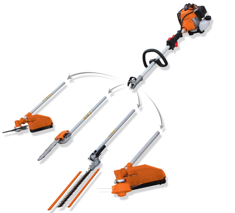 4 in 1 gasoline brush cutter