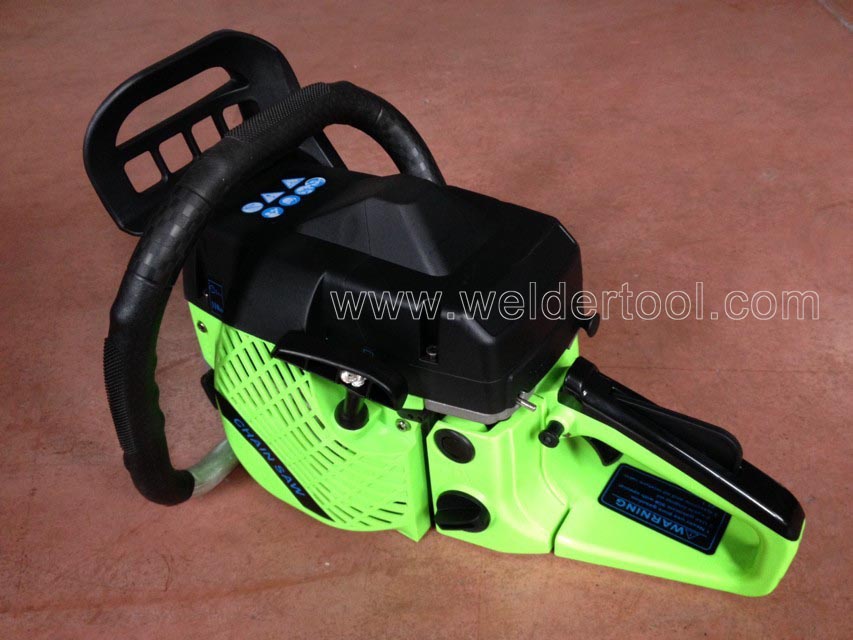 New design gasoline chain saw