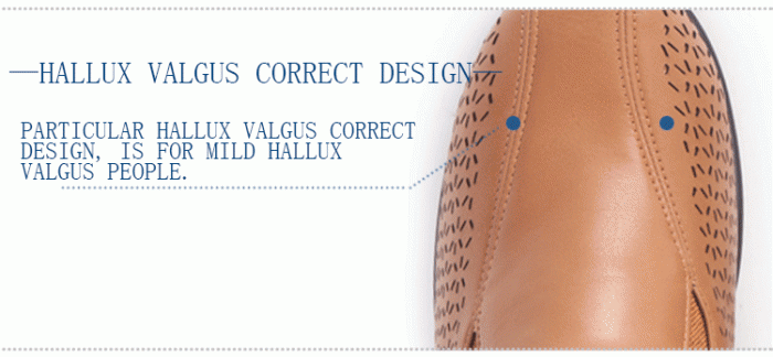 hallux valgues correct design casual shoes