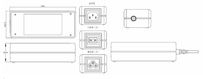 90W - 120W SMPS Desktop AC DC Power Adapter, PSE UL FCC Cert. CEC V / EUP 2011 / MEPS V