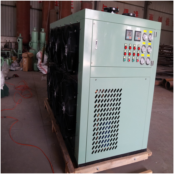 400v Low Power Cryogenic Air Separation Plant , Skid Mounted Liquid Nitrogen Plant