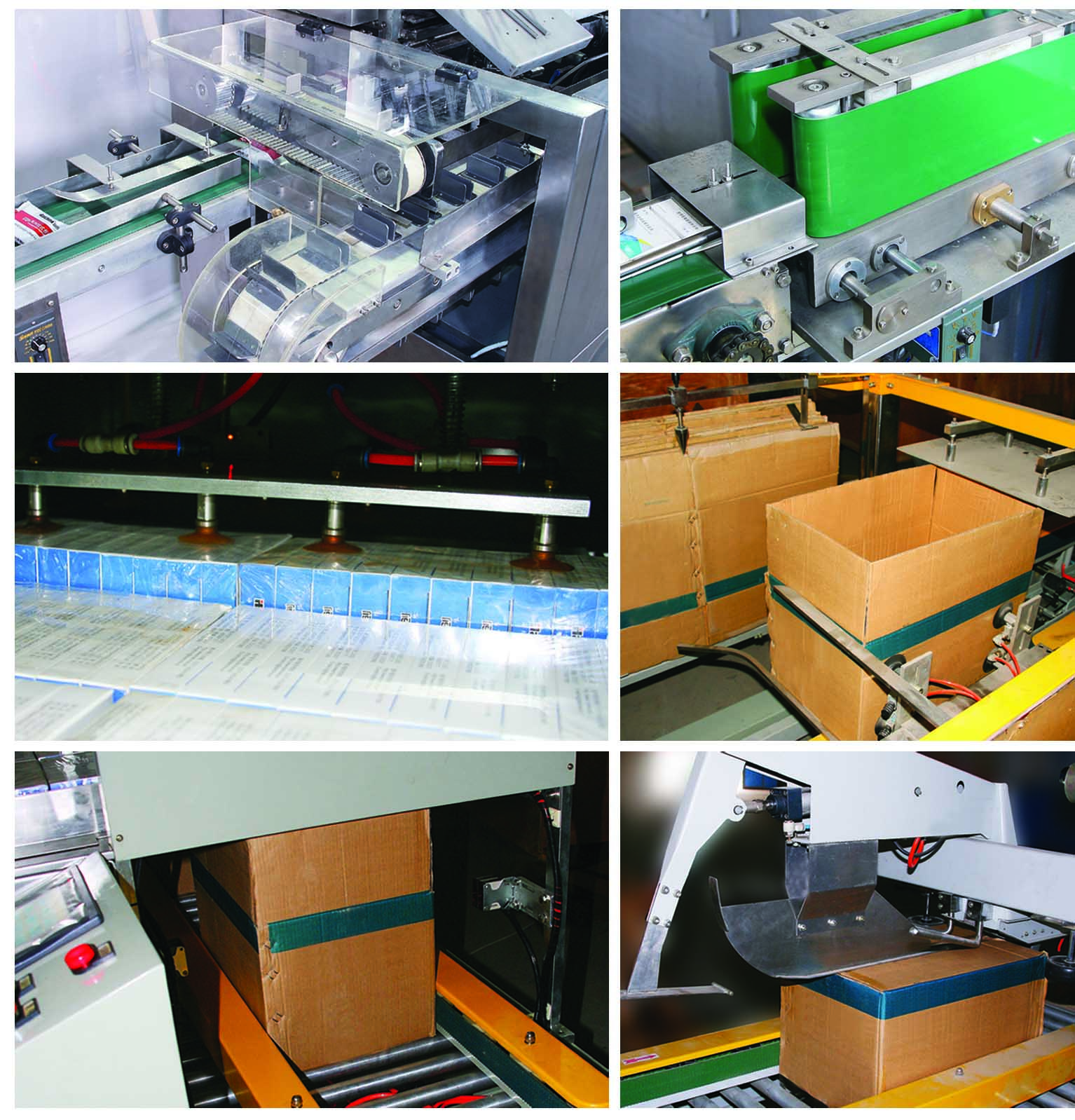 Semi Automatic Carton Packing Machinery , Food Horizontal Packaging Equipment