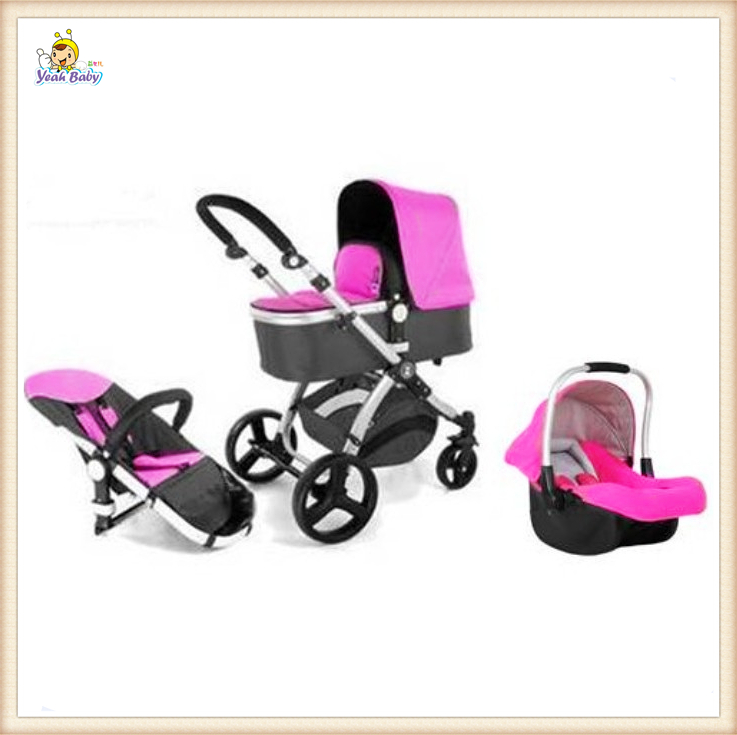 3 In 1 Baby Buggy Strollers Light Luxury Design With Aluminum Frame