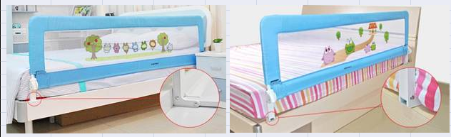 Convertible Bed Rails for Toddler Bed , ECO Baby Safety Bed Rail