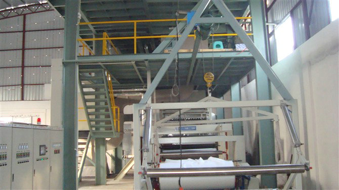 auto spunbonded SMS Non Woven Fabirc making machine , 10-250GSM