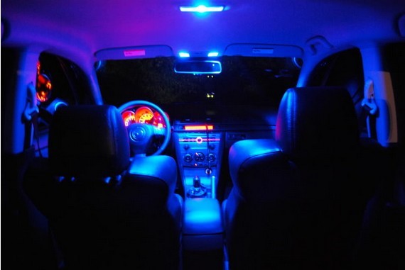 Eco Friendly 3W 24Volt SMD Car License Plate LED Lights Bulb For Audi Lights