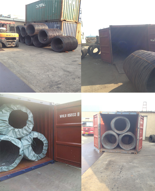 Hot Rolling Bridges Low Carbon Steel Wire Rod Q235 With High Strength