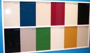 10mm Tempered Back Painted Glass Panels Decorative For Wardrobe , Cupboard Doors