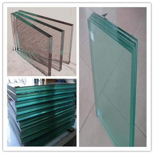 PVB Reflective Commercial Laminated Tempered Glass Sound Proof , Auto Grade