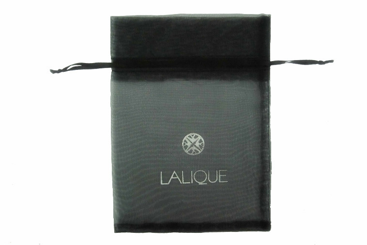 Mini Jewelry Drawstring Pouch With Logo / Organza Bag For Advertising