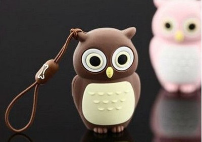 Silicone 2GB 4GB 8GB 16GB 2.0 Cartoon USB Flash Drive Animal Owl