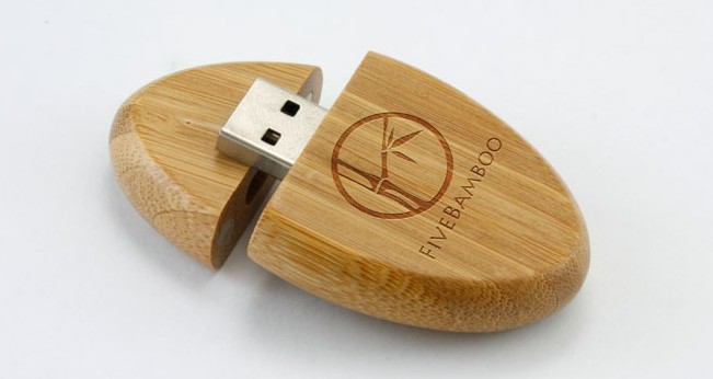 Custom 128M 256M 512M storage Wooden USB Flash Drive Disks , Pen Drive Wooden Laser Logo Printing