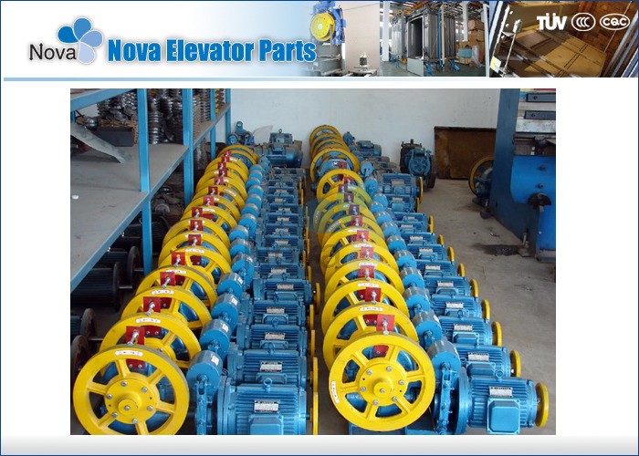 NV41G-240B VVVF Torin Geared Elevator Traction Machine for Passenger Elevator