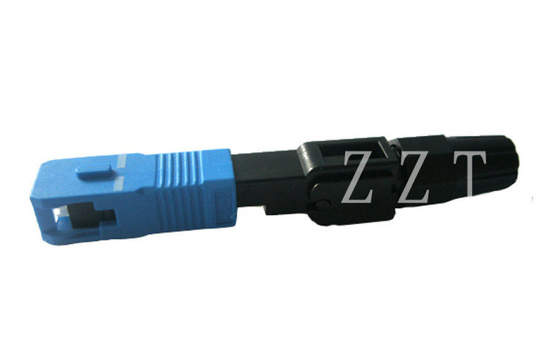 Single Mode FTTX Fiber Optic SC Connector High Precision For Outside Plant