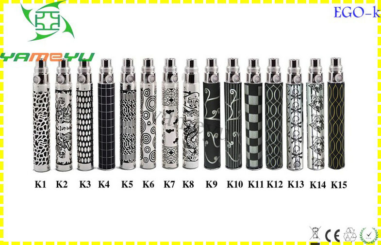 No Leakage 1.6 ml EGO-K E Cigarette Starter Kit With 650mah CE5 Clearomizer