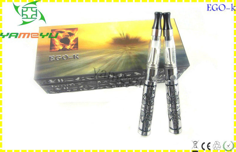 No Leakage 1.6 ml EGO-K E Cigarette Starter Kit With 650mah CE5 Clearomizer