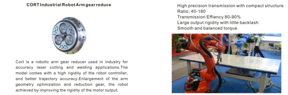 robot arm industrial Planetary Gearbox Cort transmission gear reducer