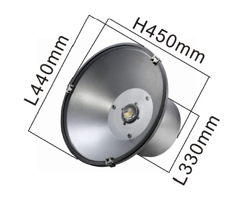 High lumen 70W LED Low Bay Lights with Bridgelux for factory