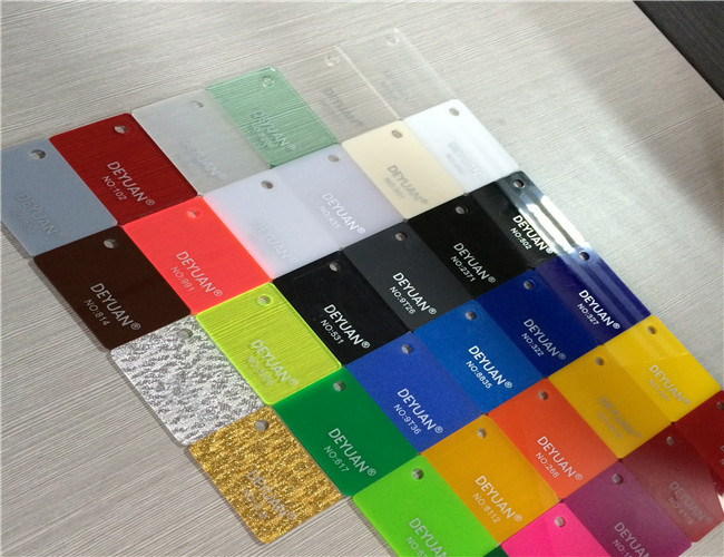 Transparent Colored Perspex Extruded Plexiglass Acrylic Sheet for advertising , crafts , building