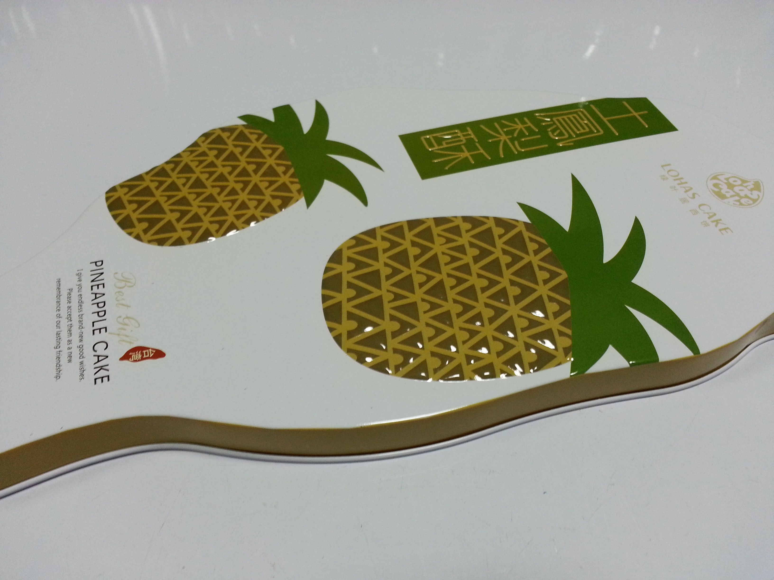 Irregular Food Grade Tin Containers For Pineapple Cake Packaging