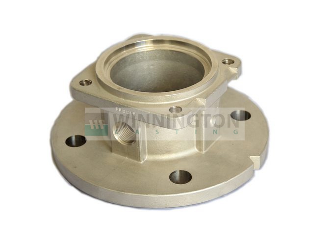 Precision Alloy Steel Investment Casting , Pump Base Ceramic Shell Process