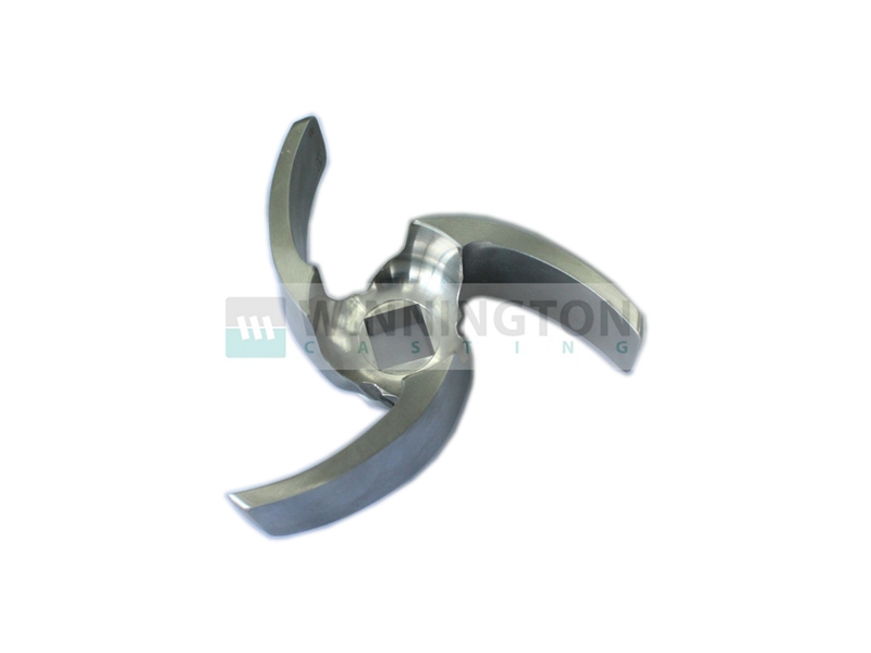 Mechanical Impeller Investment Casting Of Stainless Steel CF8M By Ceramic Shell Process