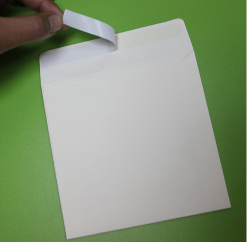 kraft / carboard paper string and button envelopes of logo printing