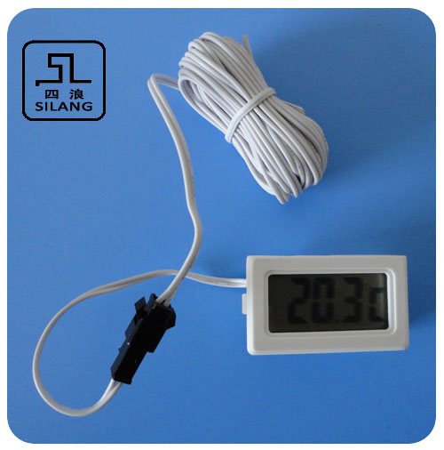 ABS White Digital Temperature For Thermostat Control Panel Long Life