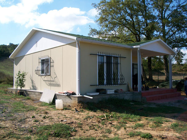 Steel Prefab House For Rental Holiday Villas ,Temporary Mobile Housing