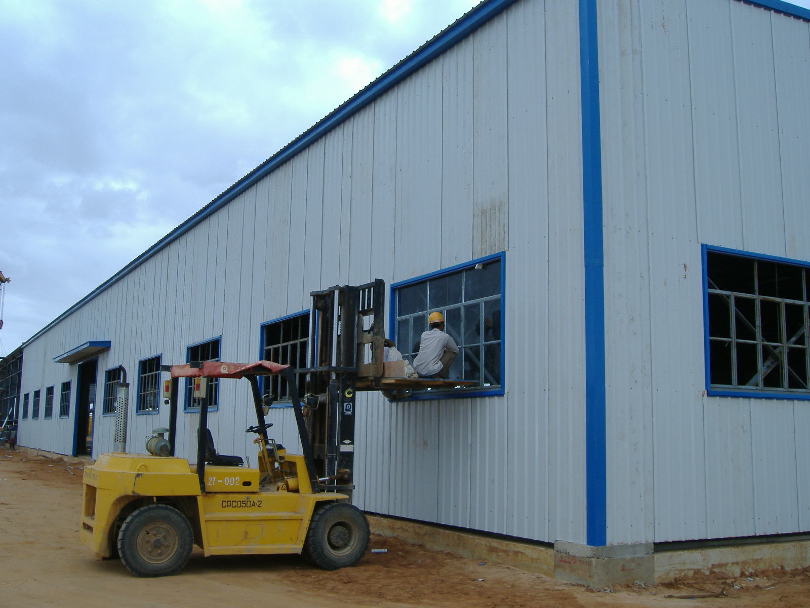 Light Steel Prefabricated Steel Buildings For Factory , Workshop