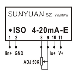 High Precision 4-20ma Isolator 2 wire Series Loop Conditioner IC