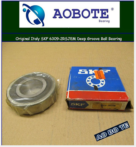 SKF Deep Groove Ball Bearing 6309 2RSJEM , One Way Single Row Ball Bearing